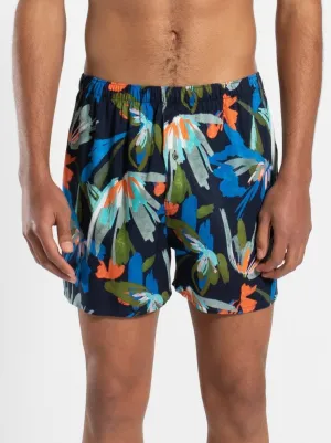 Abstract Floral Sleep Shorts