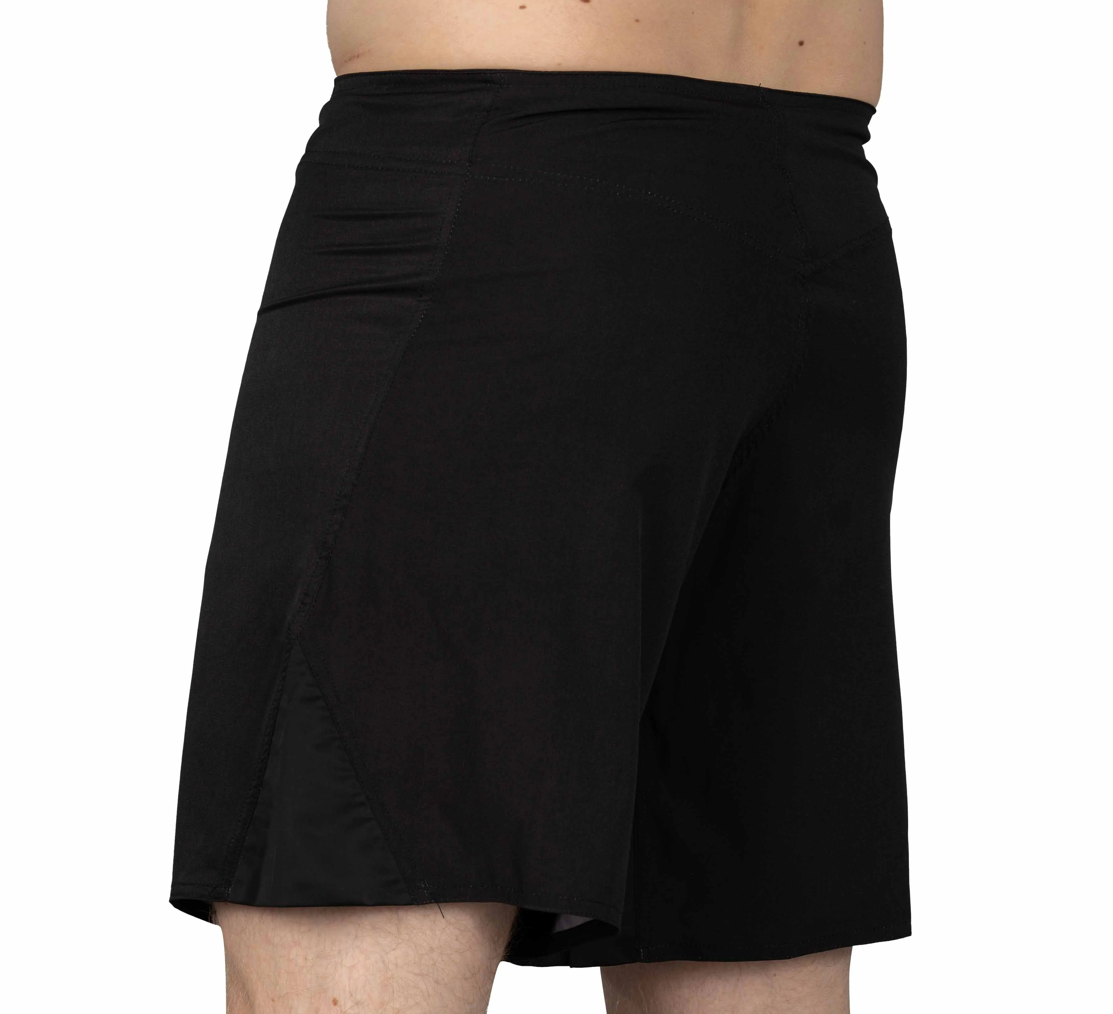 Baseline Fight Shorts Black/Yellow