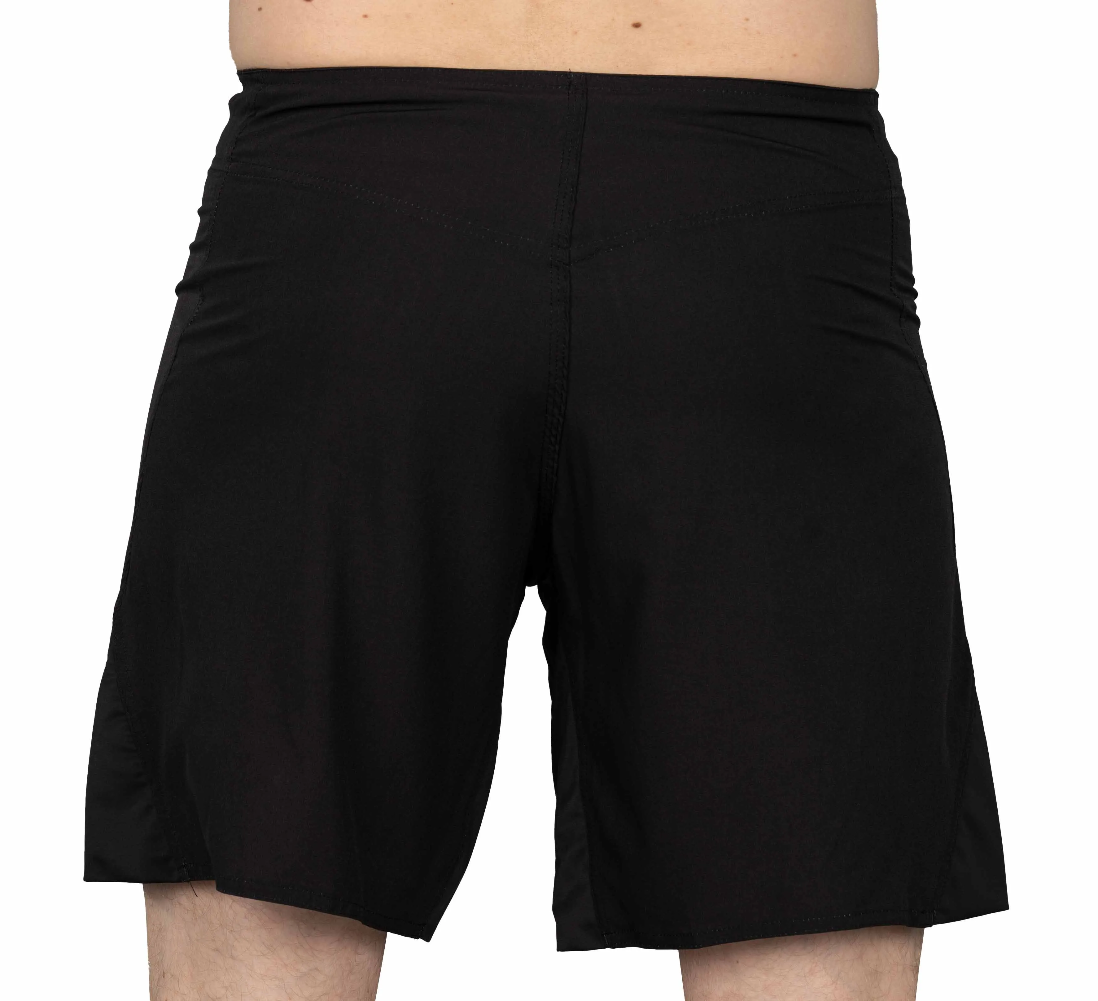 Baseline Fight Shorts Black/Yellow