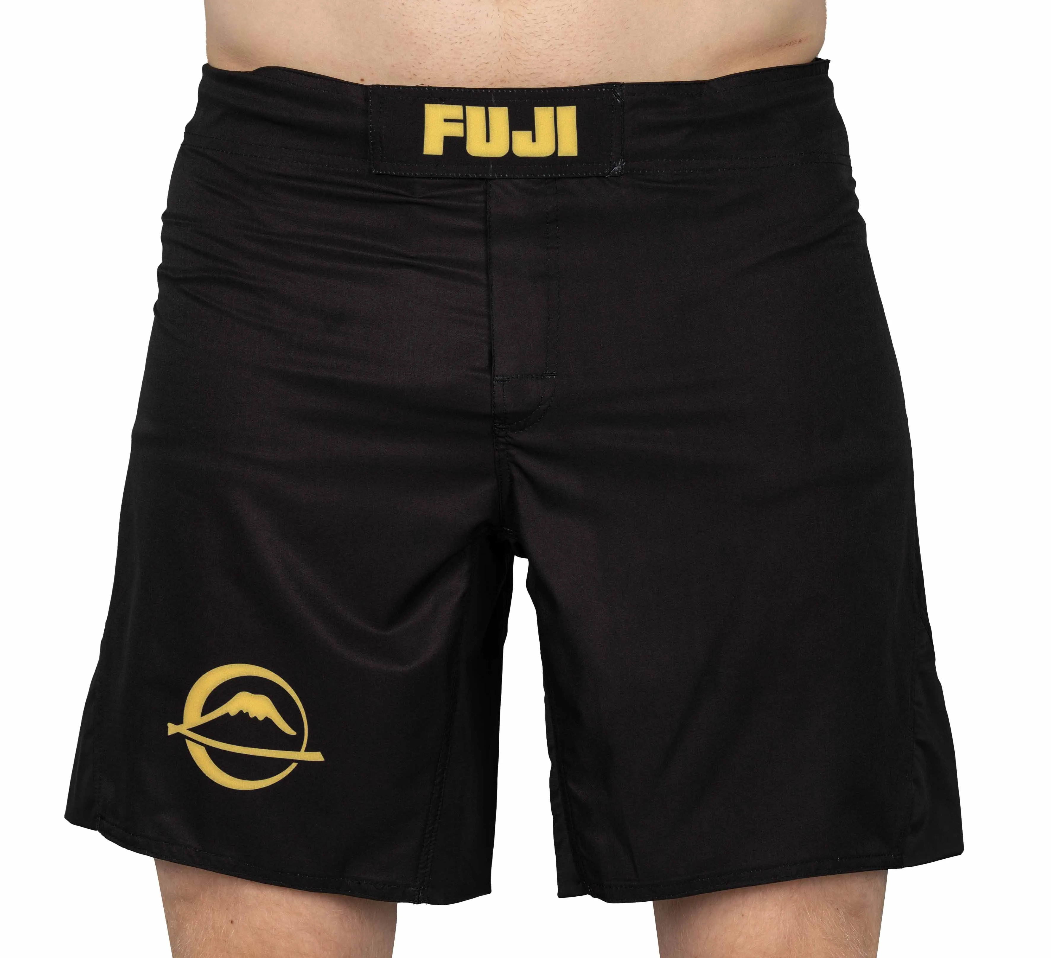 Baseline Fight Shorts Black/Yellow