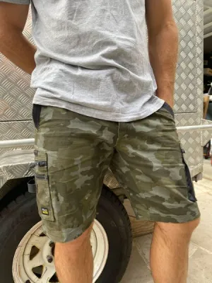 Bisley Flx & Move™ Stretch Canvas Camo Cargo Short - Limited Edition (BSHC1337)