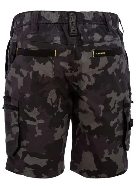 Bisley Flx & Move™ Stretch Canvas Camo Cargo Short - Limited Edition (BSHC1337)