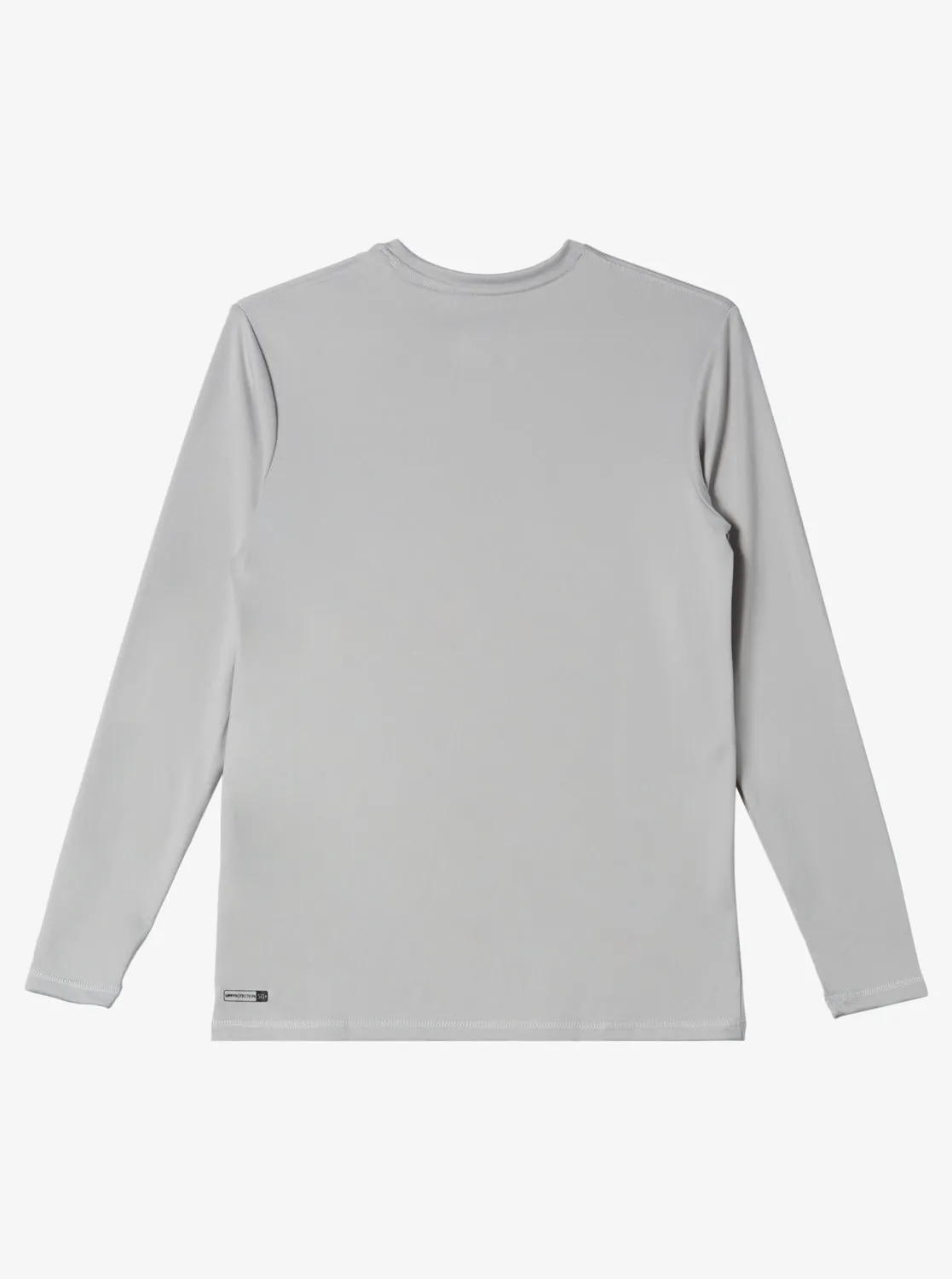 Boys 8-16 Solid Streak Long Sleeve - Gray Violet