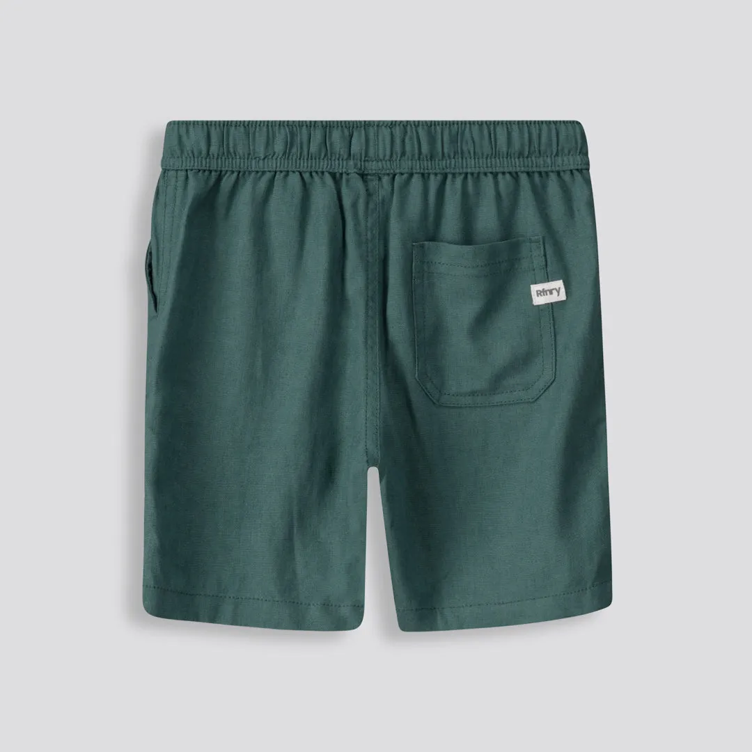 Boys Pull-On Shorts _ 153156 _ Green