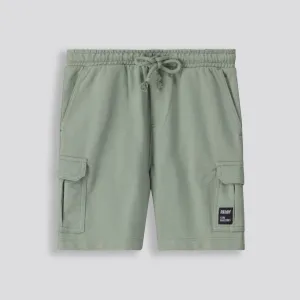 Boys Trackie Shorts _ 153369 _ Fatigue