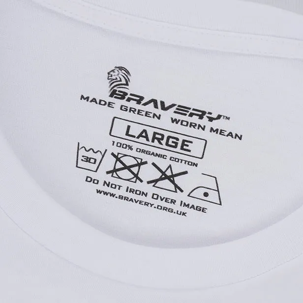 Bravery Classic T-Shirt - White