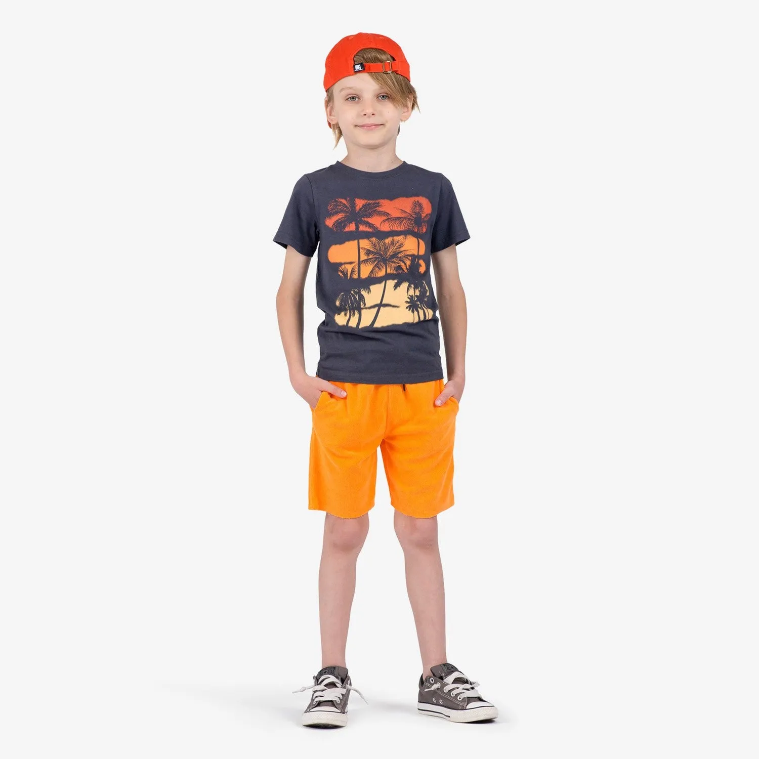 Camp Shorts | Tangerine Terry