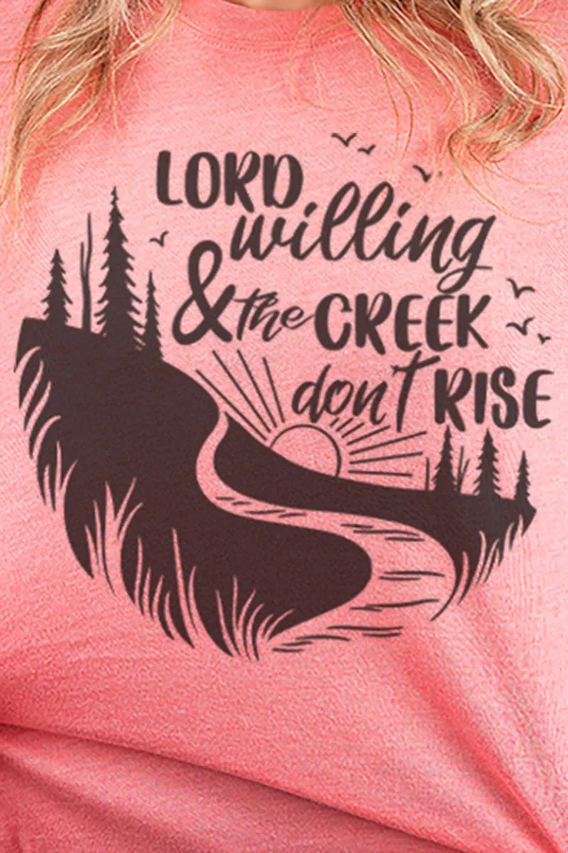 Creek Don't Rise Adult Soft-Tek Blend T-Shirt