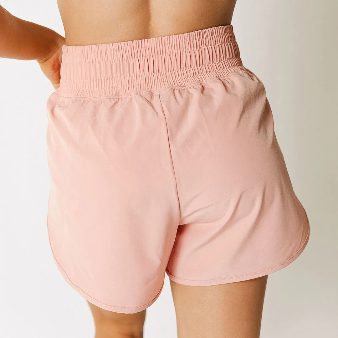 Crossover Shorts, Pink Bliss