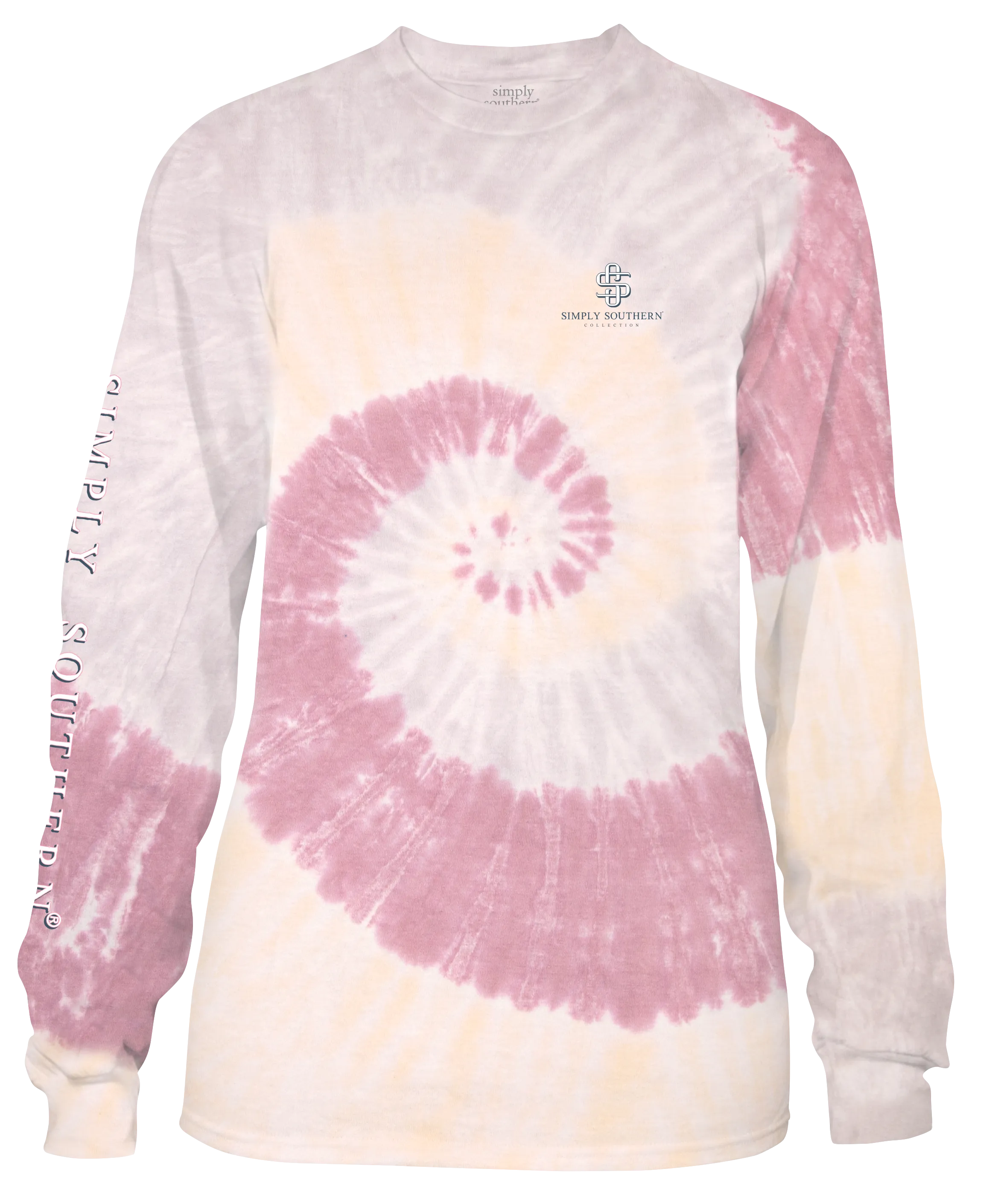 'Dog Kisses Can Cure Anything' Long Sleeve Tie Dye Tee by Simply Southern