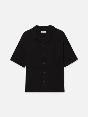 Duo Fold Relaxed Short Sleeve Shirt -- Black