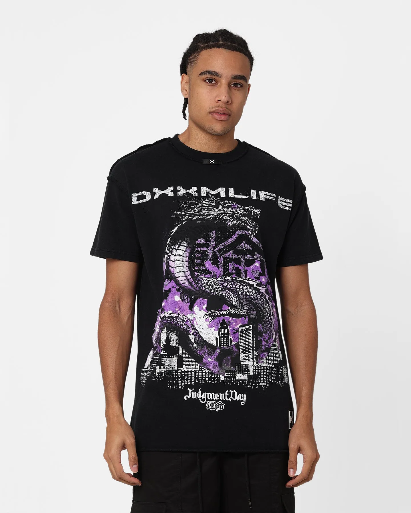 DXXMLIFE Judgement Day Vintage T-Shirt Vintage Black