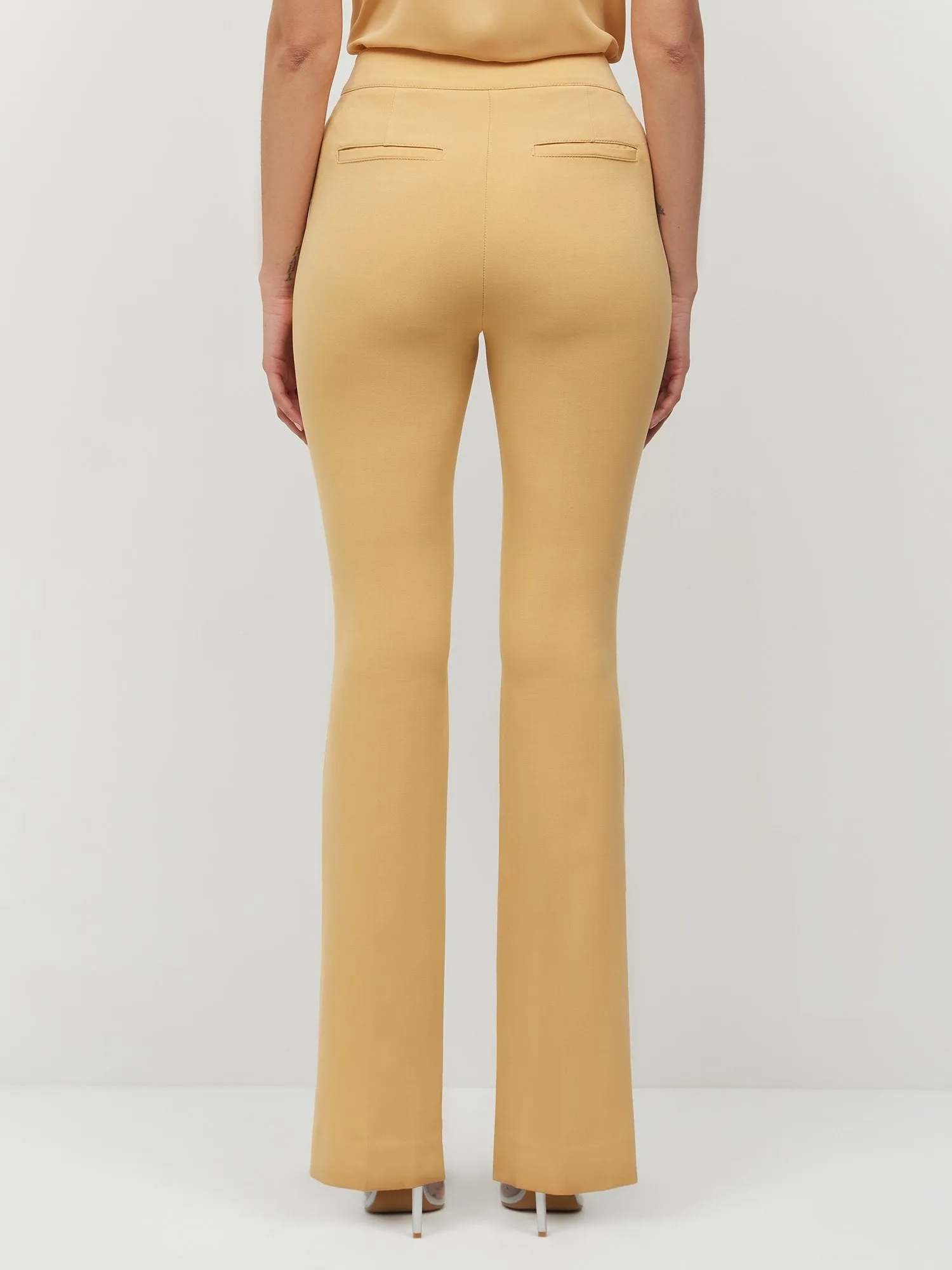 Essential Stretch Mid Rise Barely Bootcut Pant