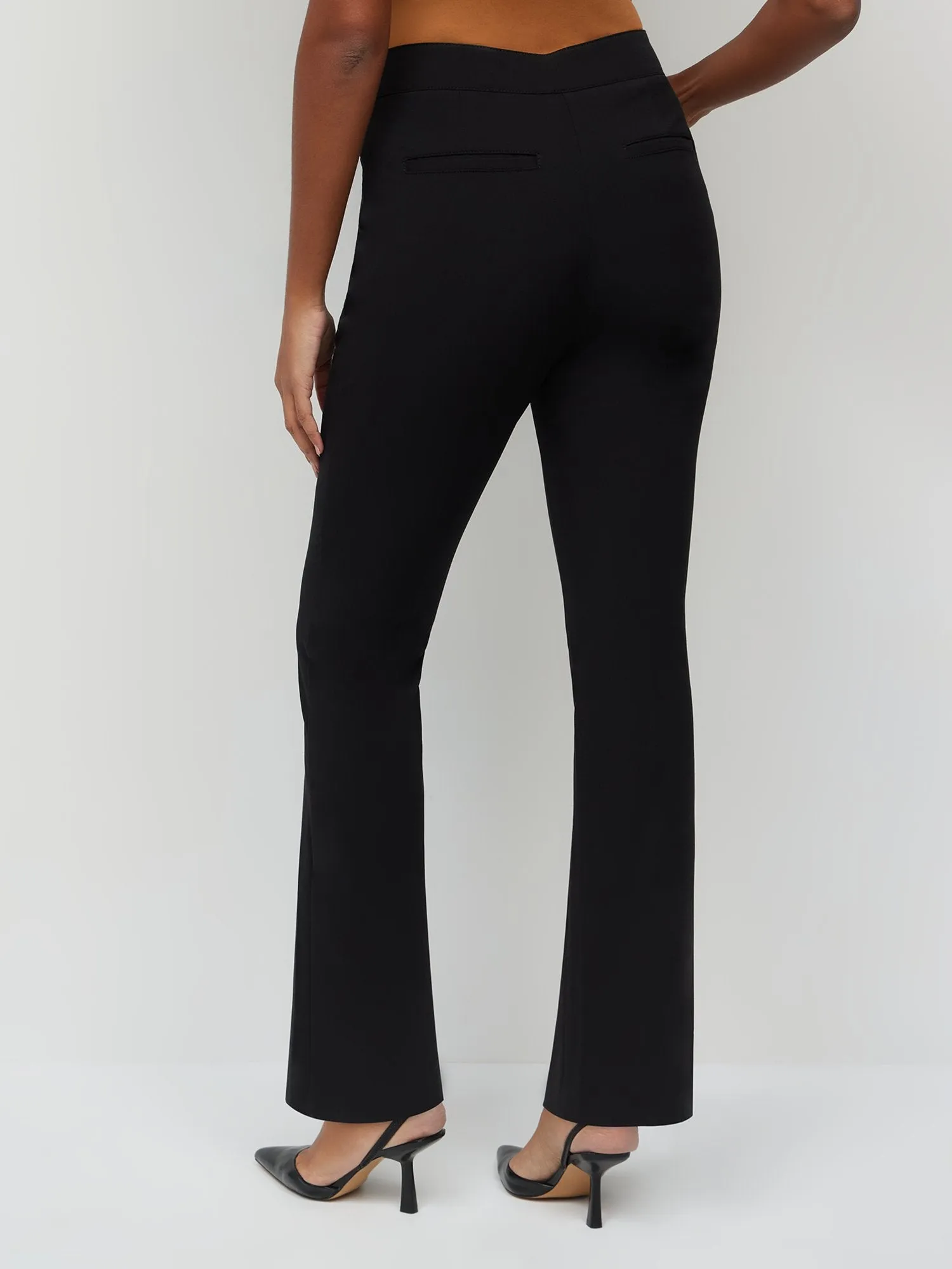 Essential Stretch Mid Rise Barely Bootcut Pant