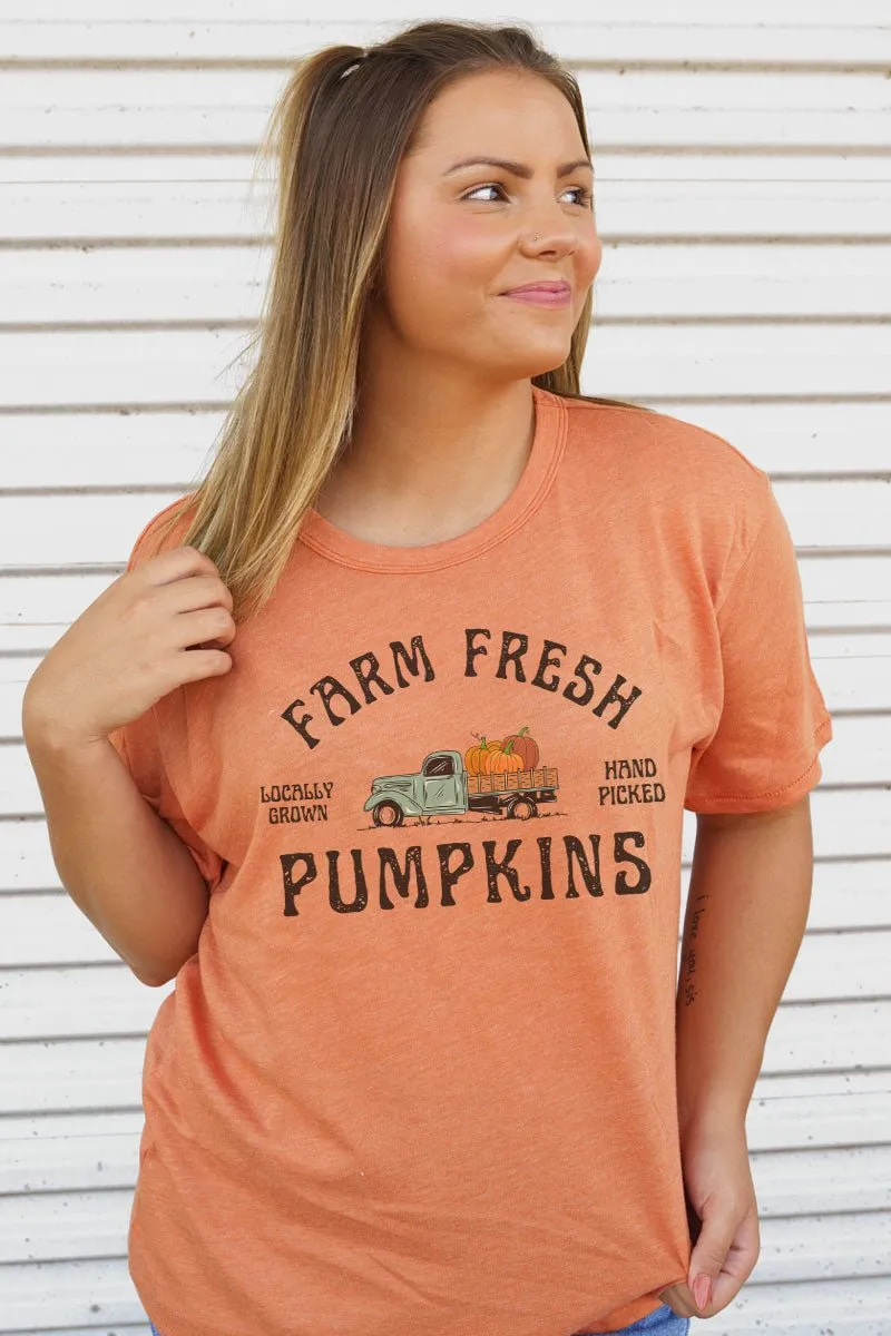 Farm Fresh Pumpkins Unisex Keeper Vintage Jersey T-Shirt