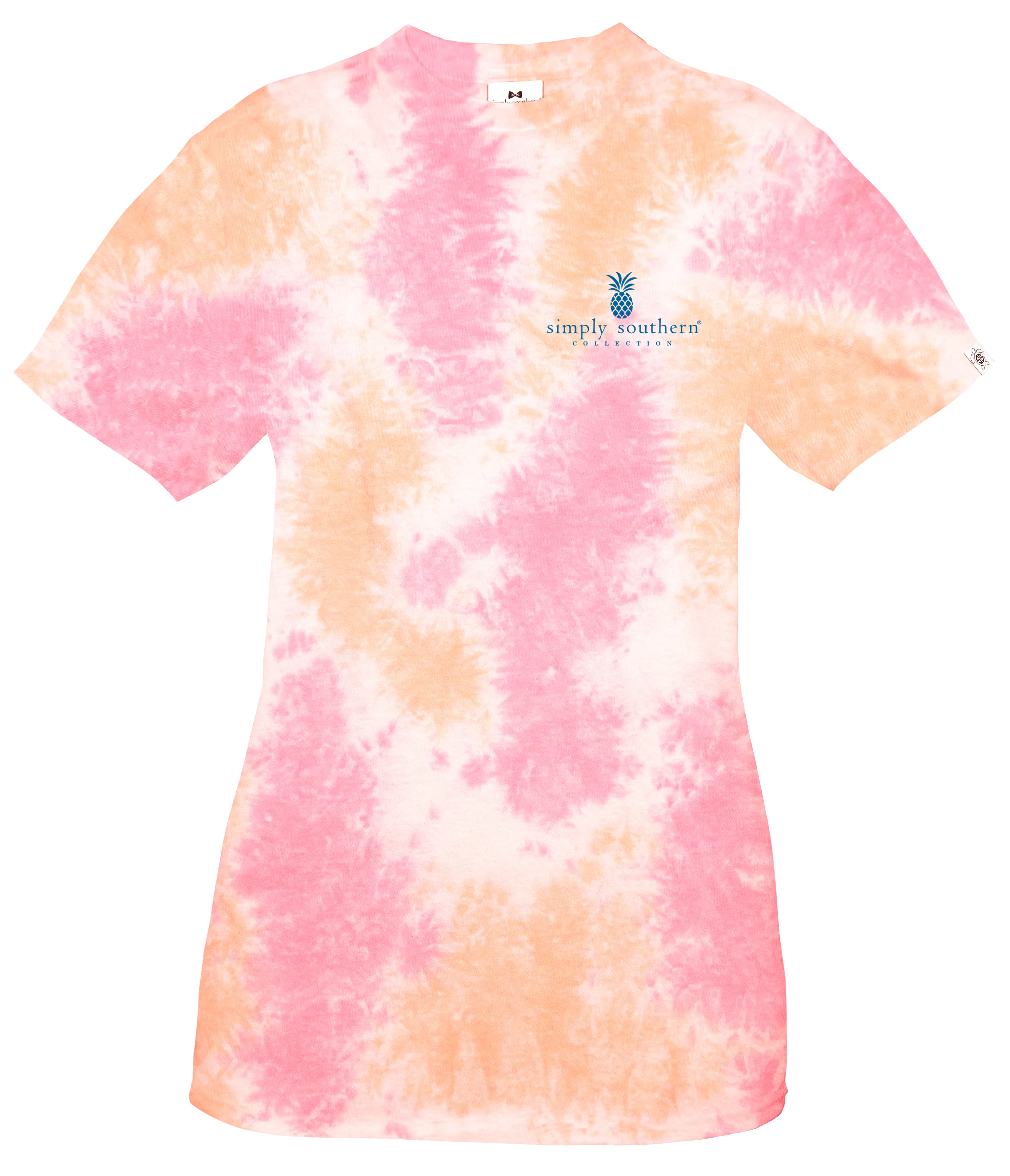 'Fiesta Then Siesta' Short Sleeve Tie Dye Tee by Simply Southern