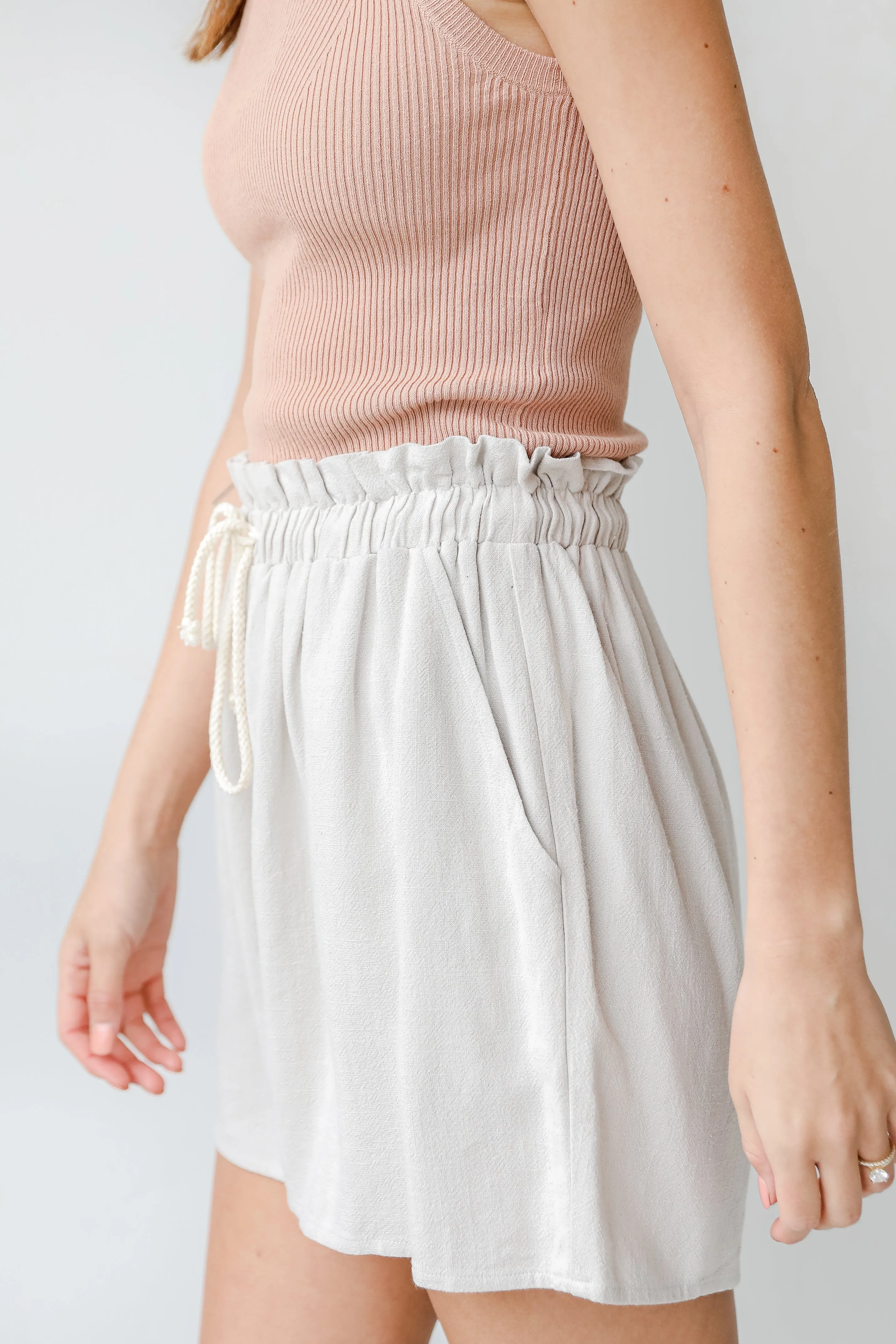 FINAL SALE - Out Of Office Linen Shorts