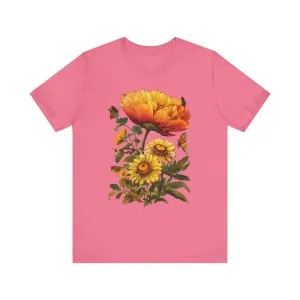 Flower Sunlit Garden T Shirt