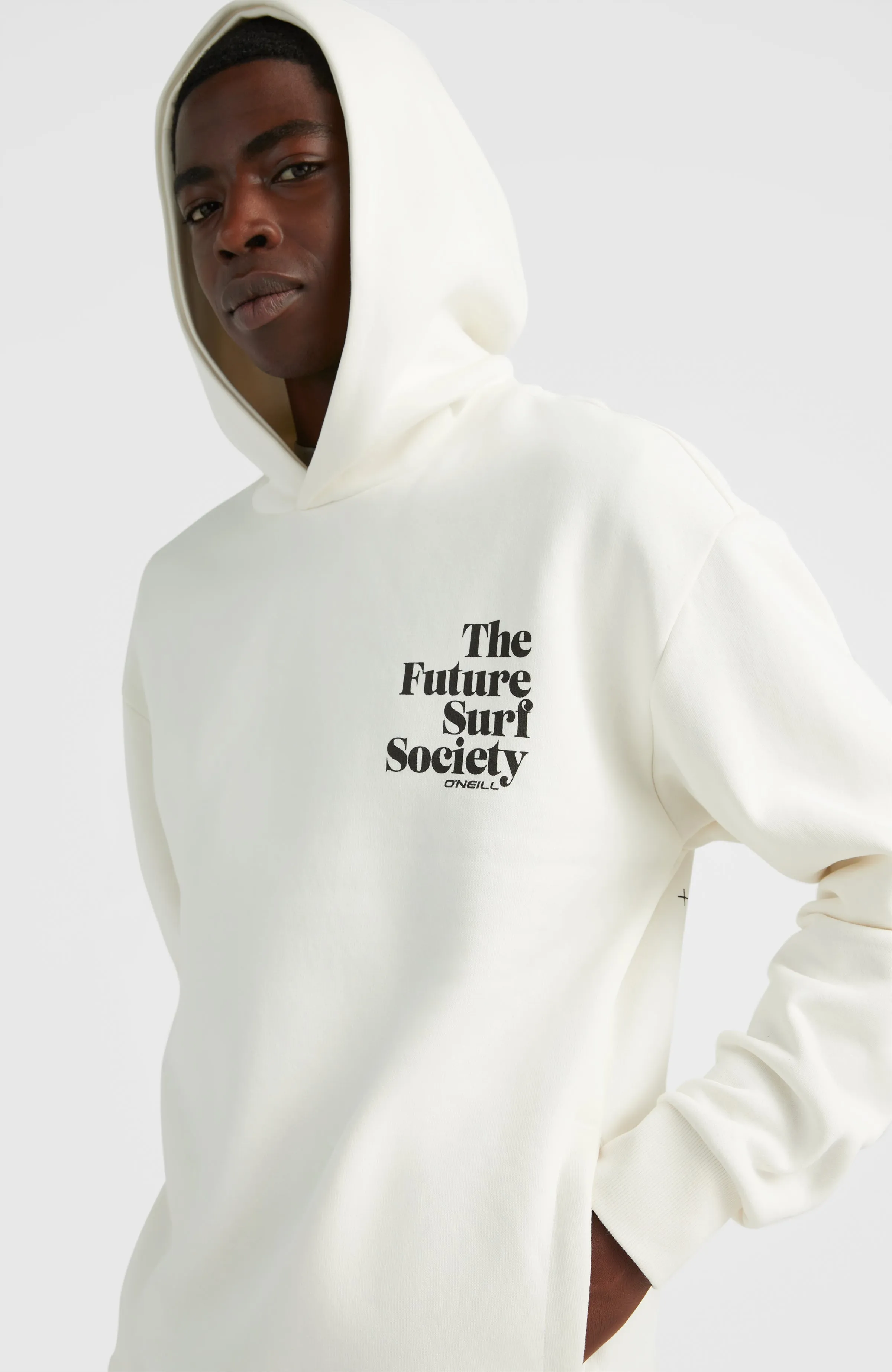 Future Surf Hoodie | Snow White