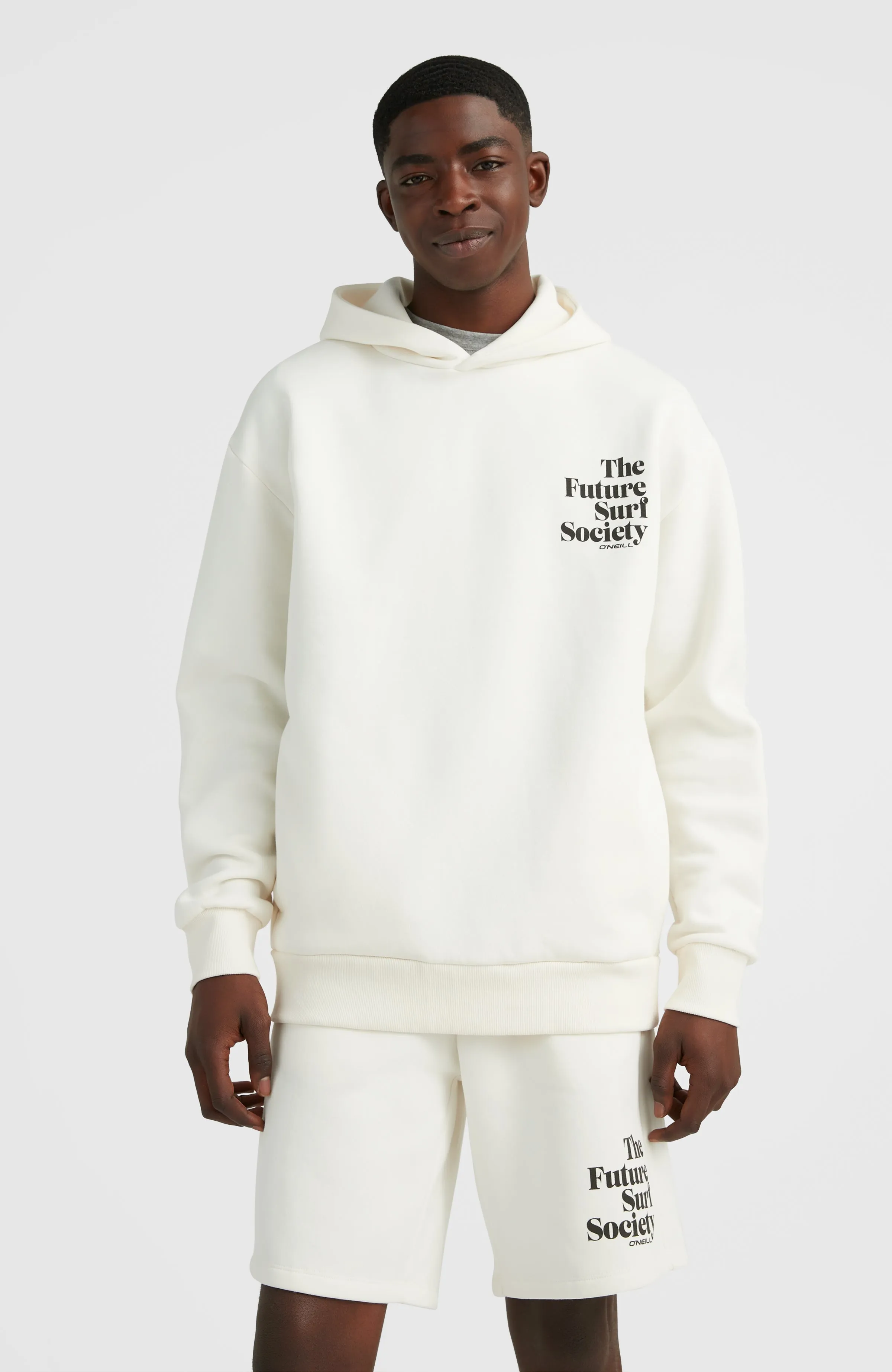 Future Surf Hoodie | Snow White