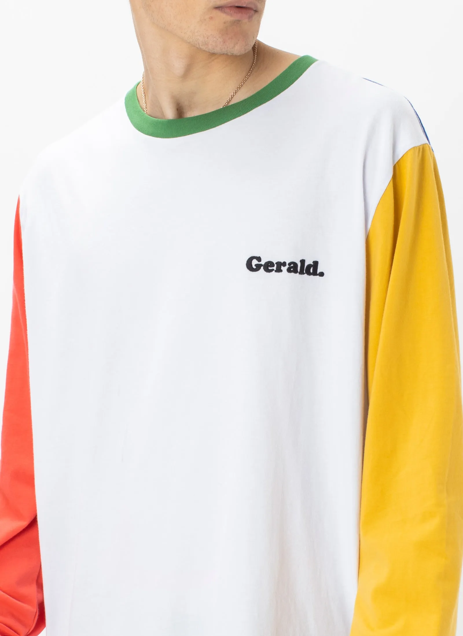 Gerald LS Tee Colour Block