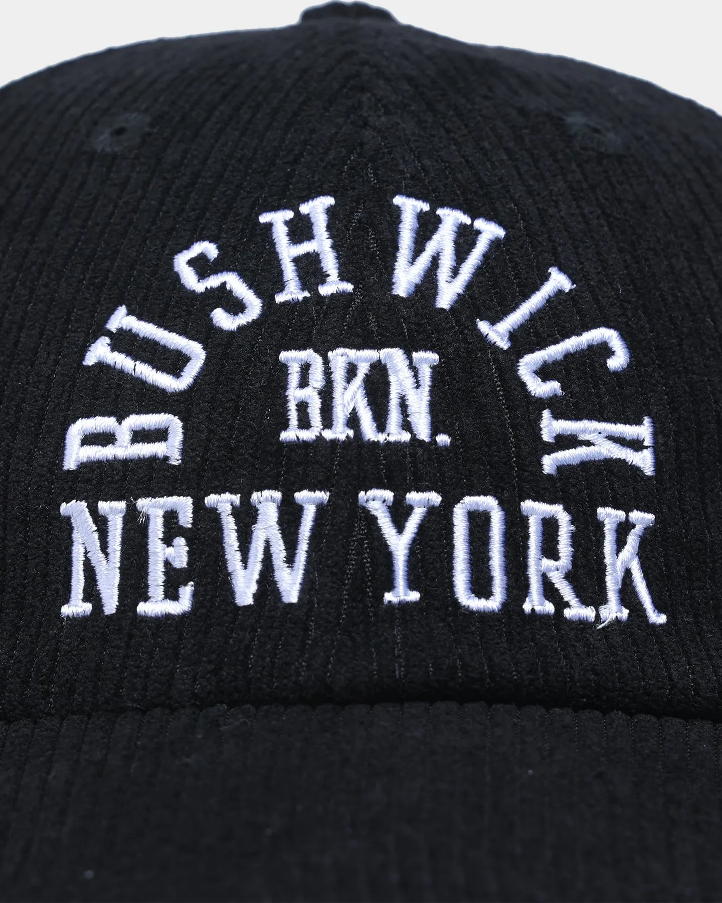 Goat Crew Bushwick Cord Strapback Black