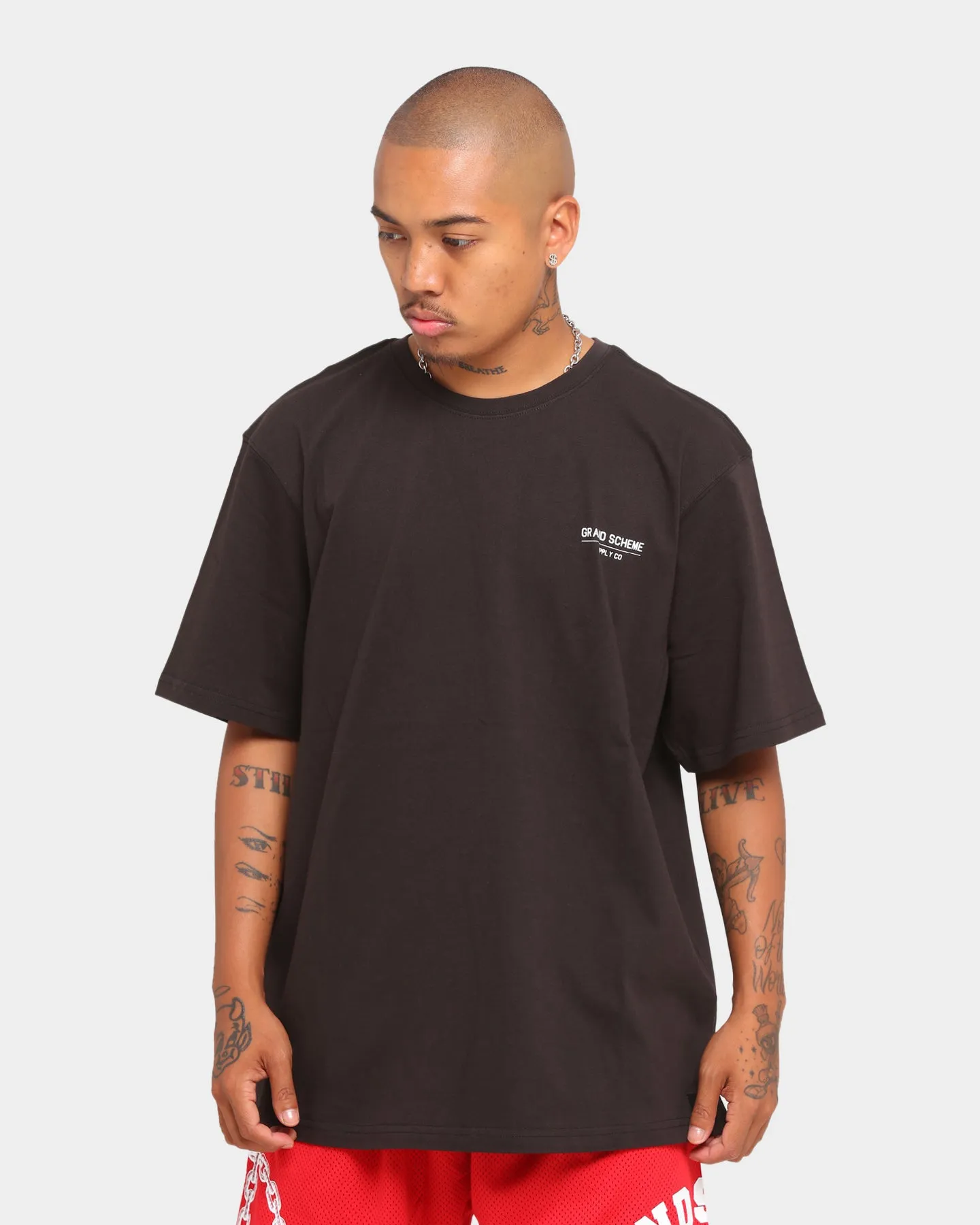 Grand Scheme Peace Short Sleeve T-Shirt Black