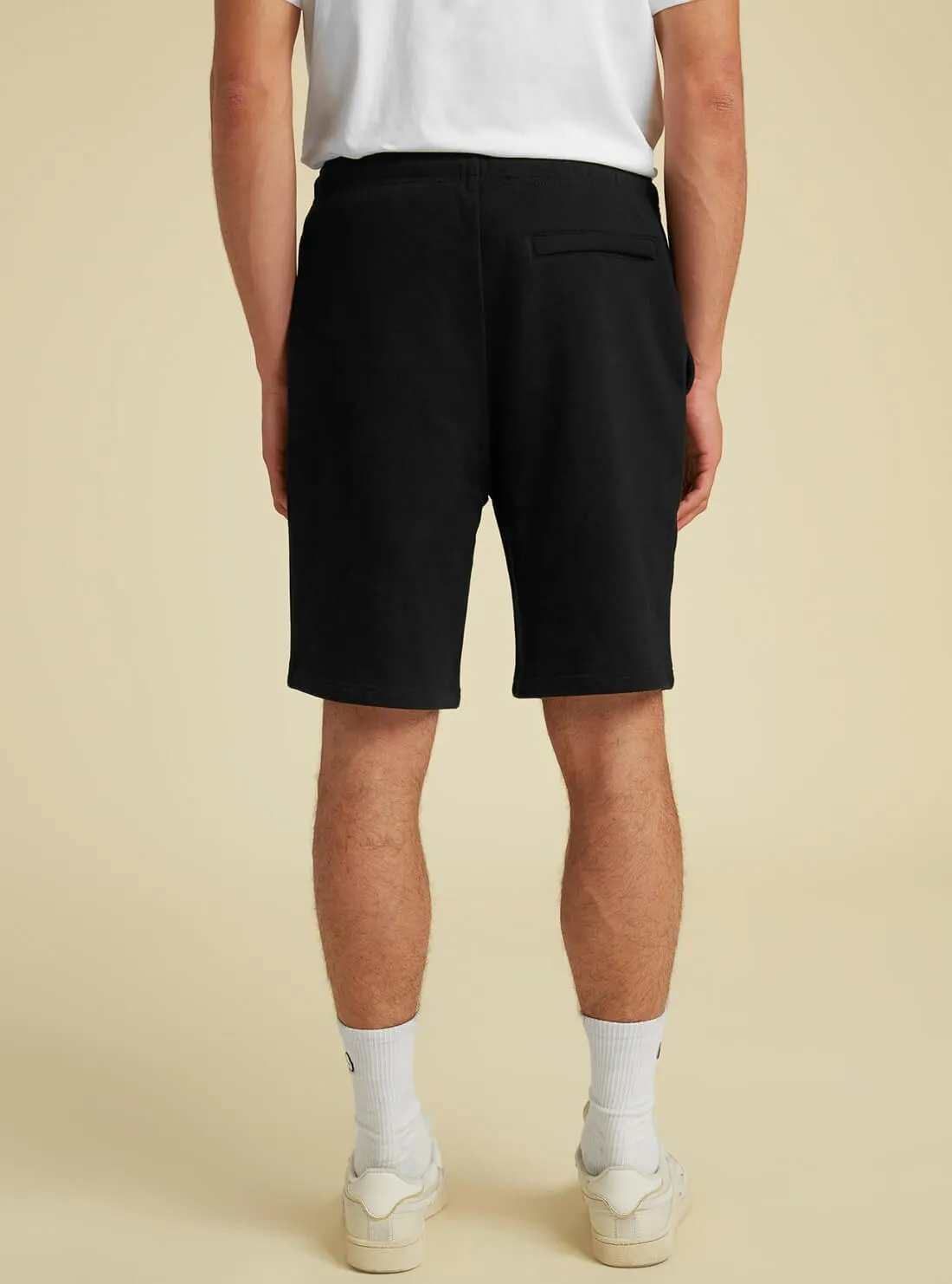 GUESS Originals Black Relaxed Fit Kit Shorts