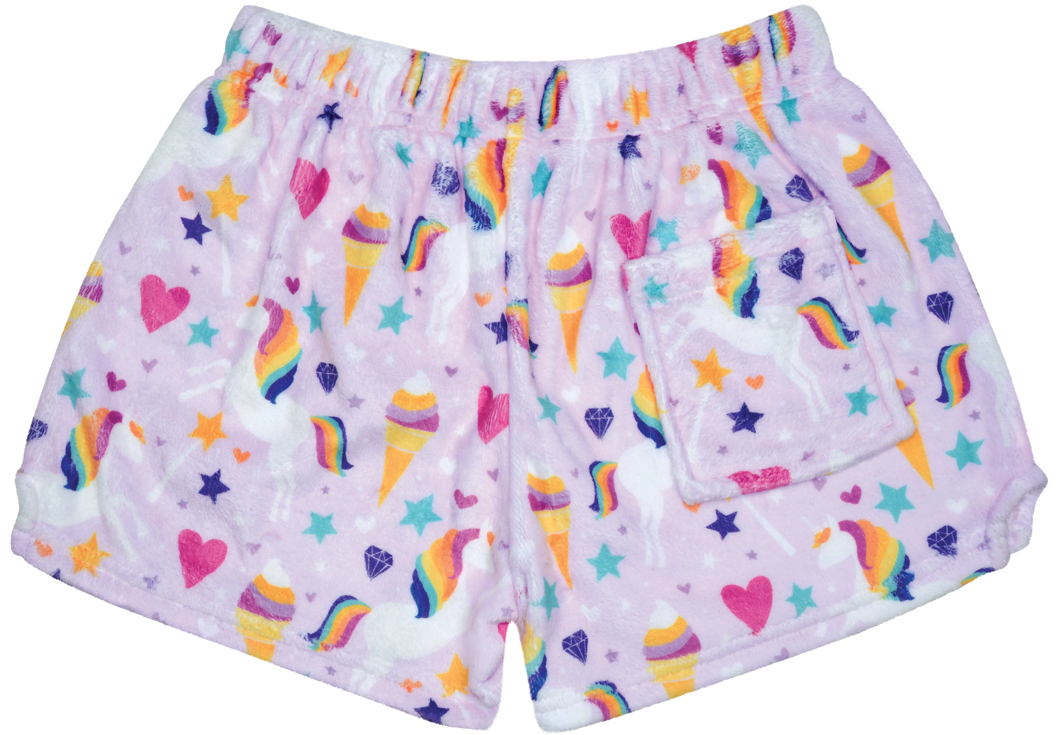 Iscream Magical Unicorn Plush Shorts