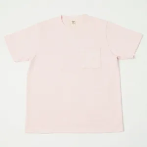 Jackman Dotsume Pocket Tee - Pale Pink