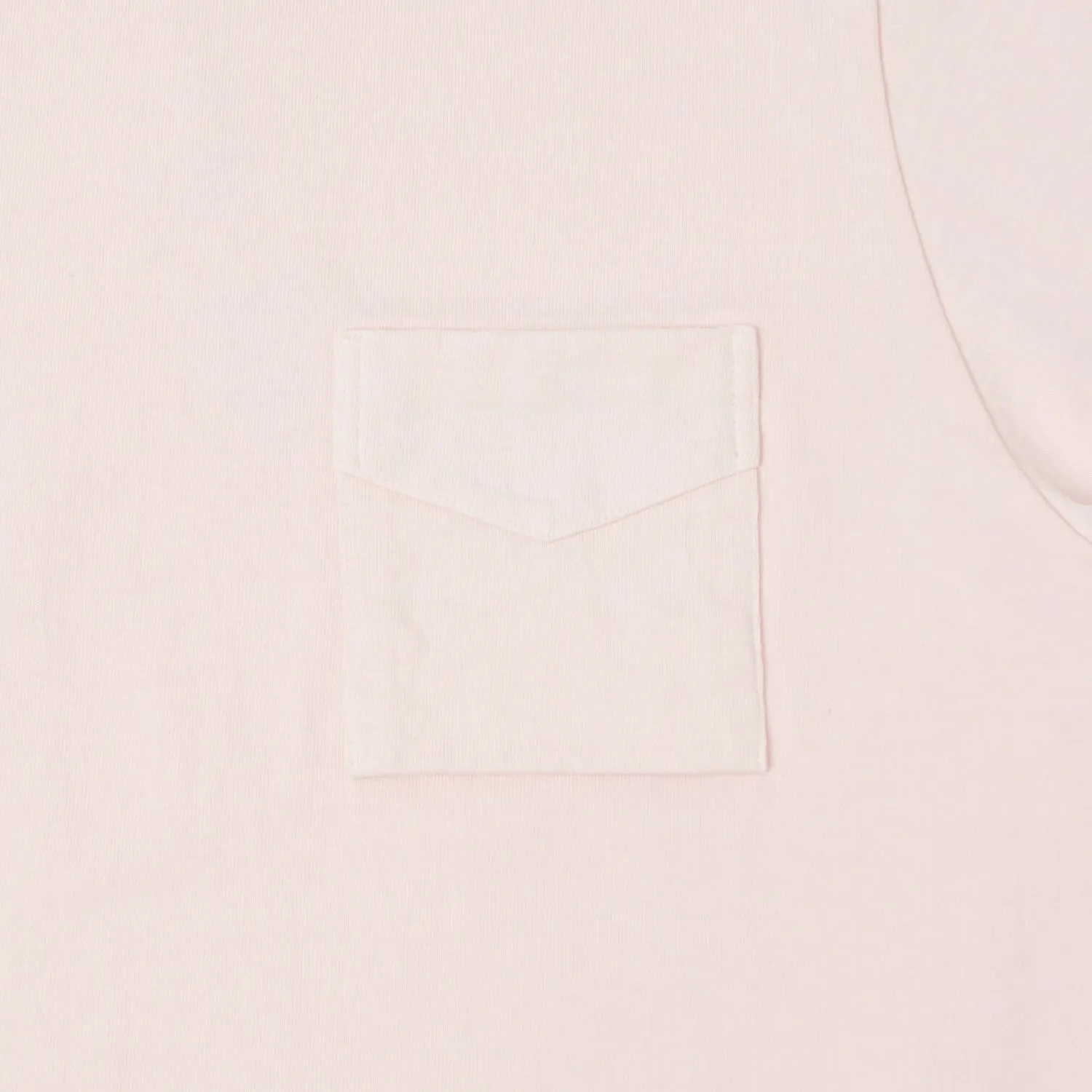 Jackman Dotsume Pocket Tee - Pale Pink