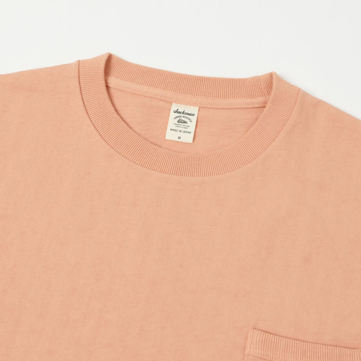 Jackman JM5870 Dotsume Pocket Tee - Coral