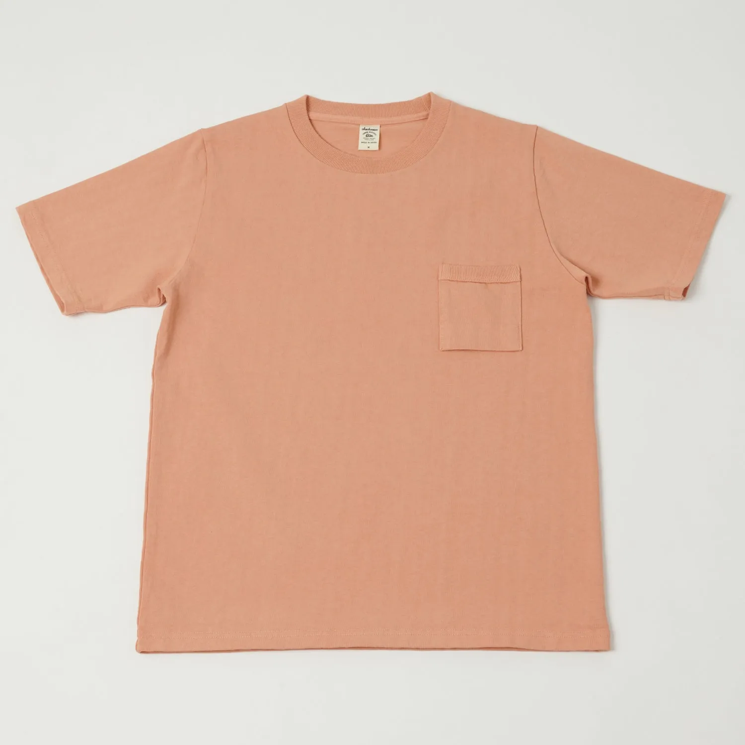 Jackman JM5870 Dotsume Pocket Tee - Coral