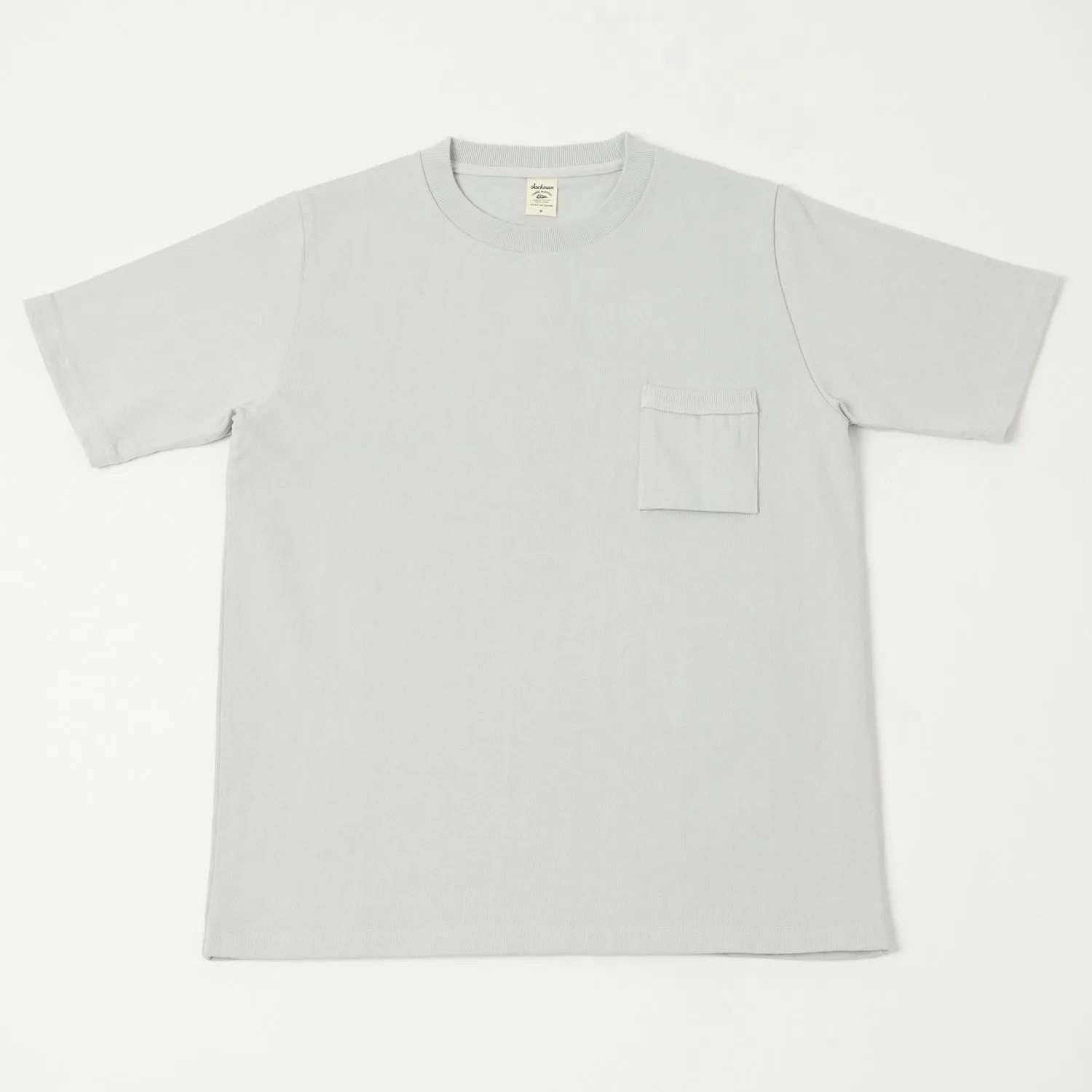 Jackman JM5870 Dotsume Pocket Tee - Iceberg