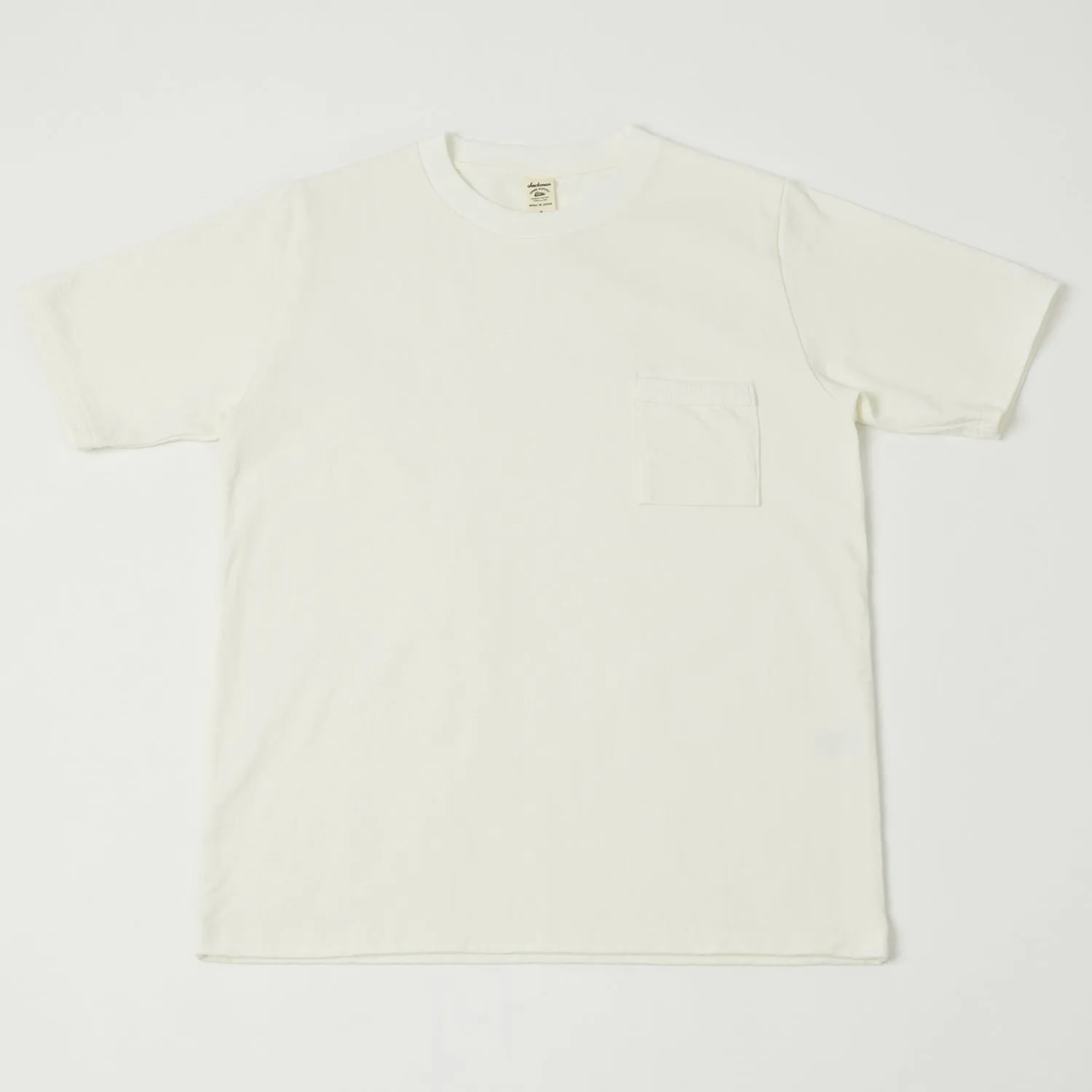 Jackman JM5870 Dotsume Pocket Tee - Off White