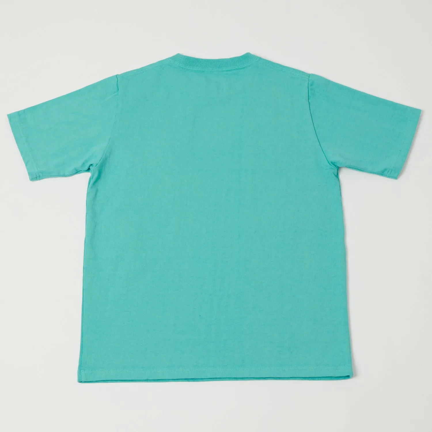 Jackman JM5870 Dotsume Pocket Tee - Turquoise Blue