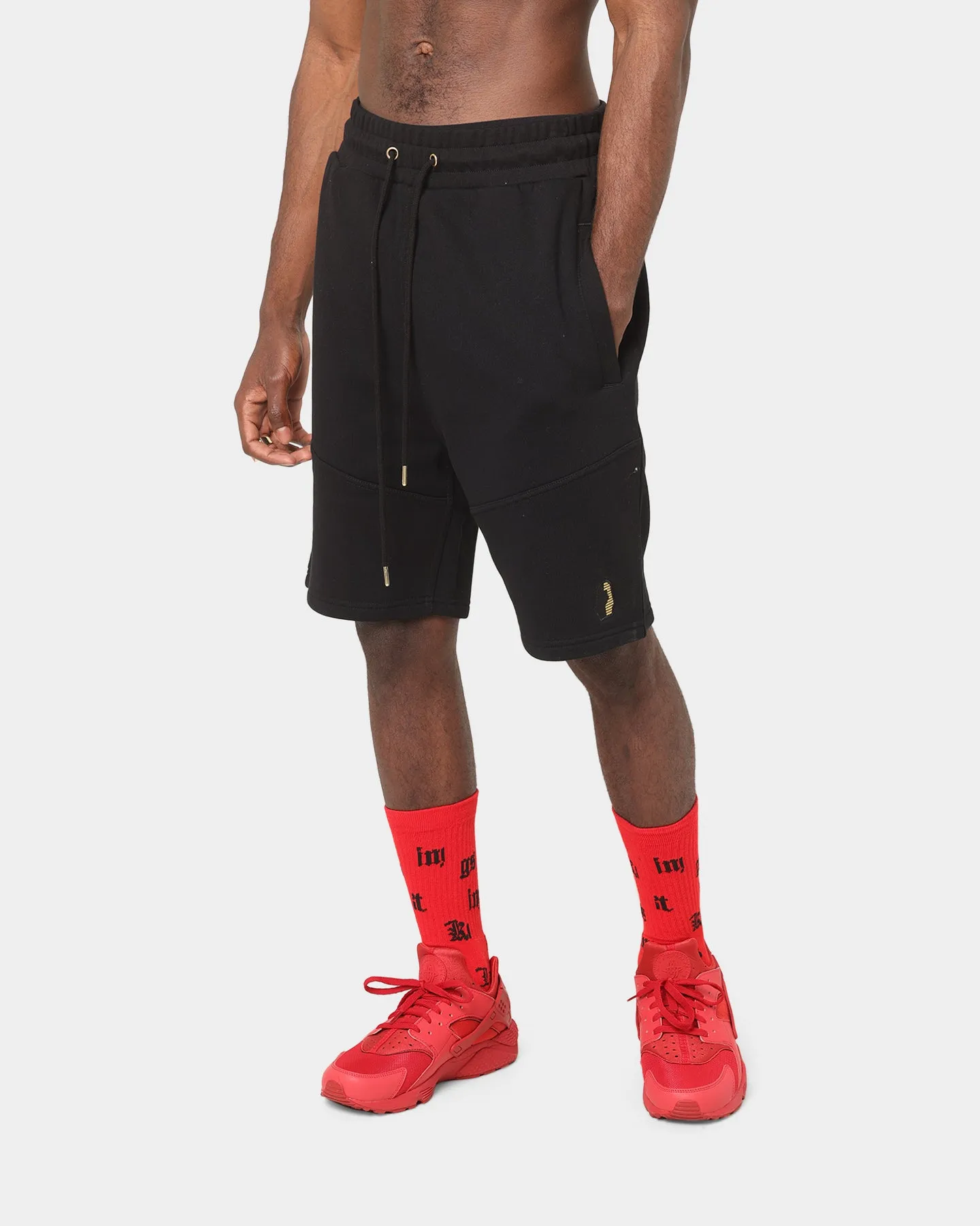 Last Kings Tut Basic Sweat Shorts Black