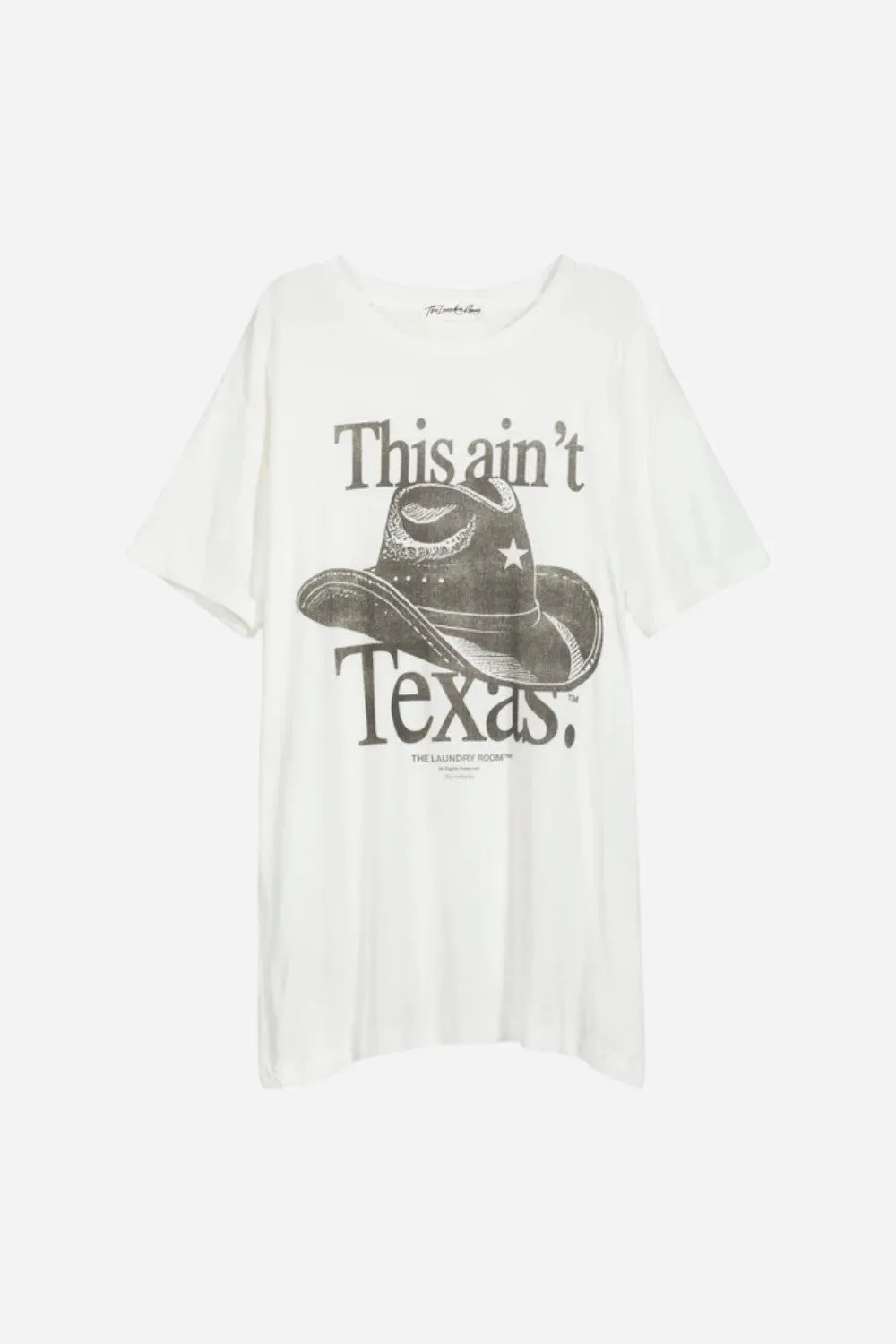 Laundry Room This Ain't Texas Love Oversize Tee