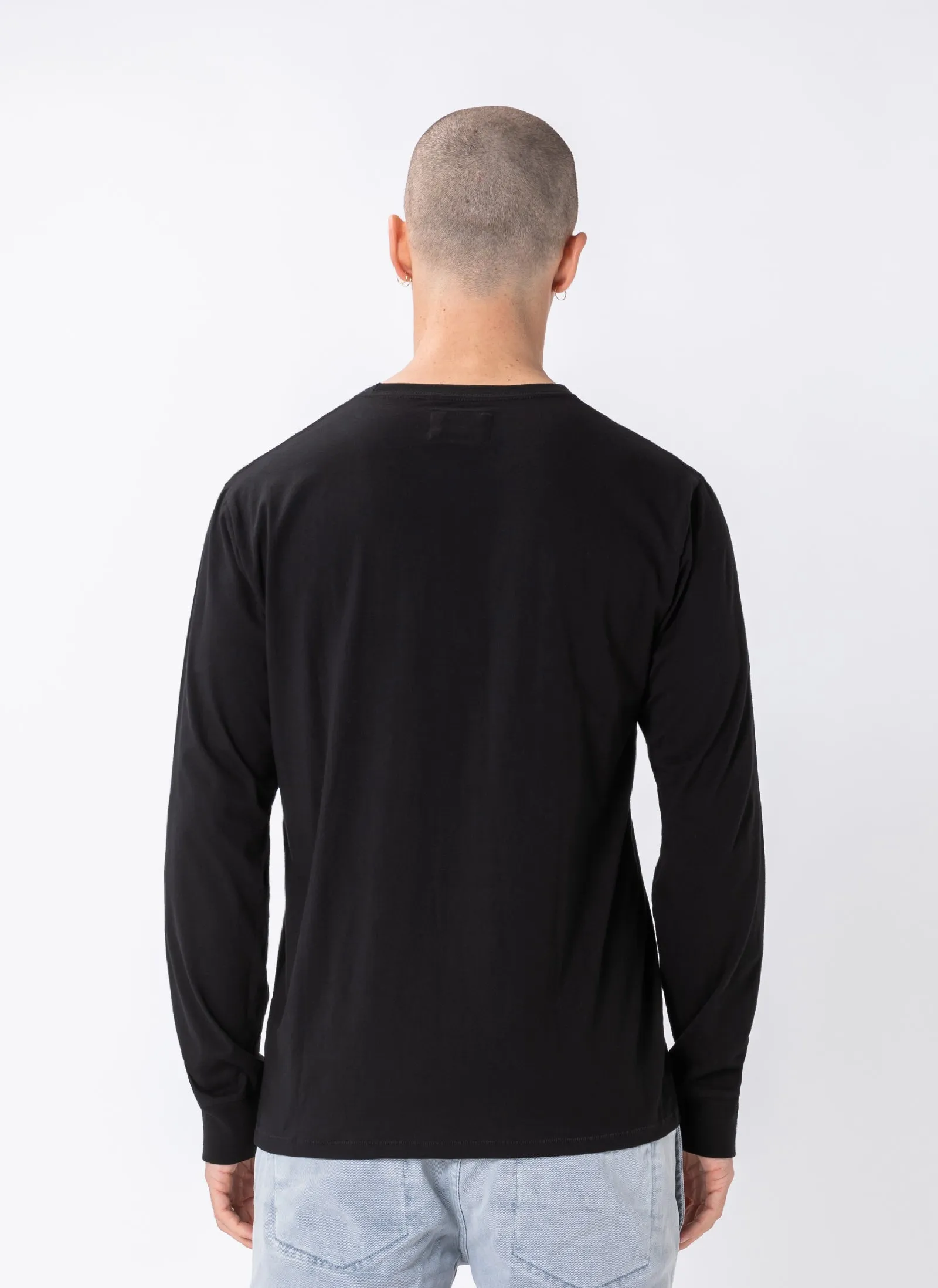 Leisure Micro LS Tee Black