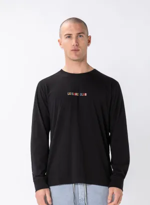 Leisure Micro LS Tee Black