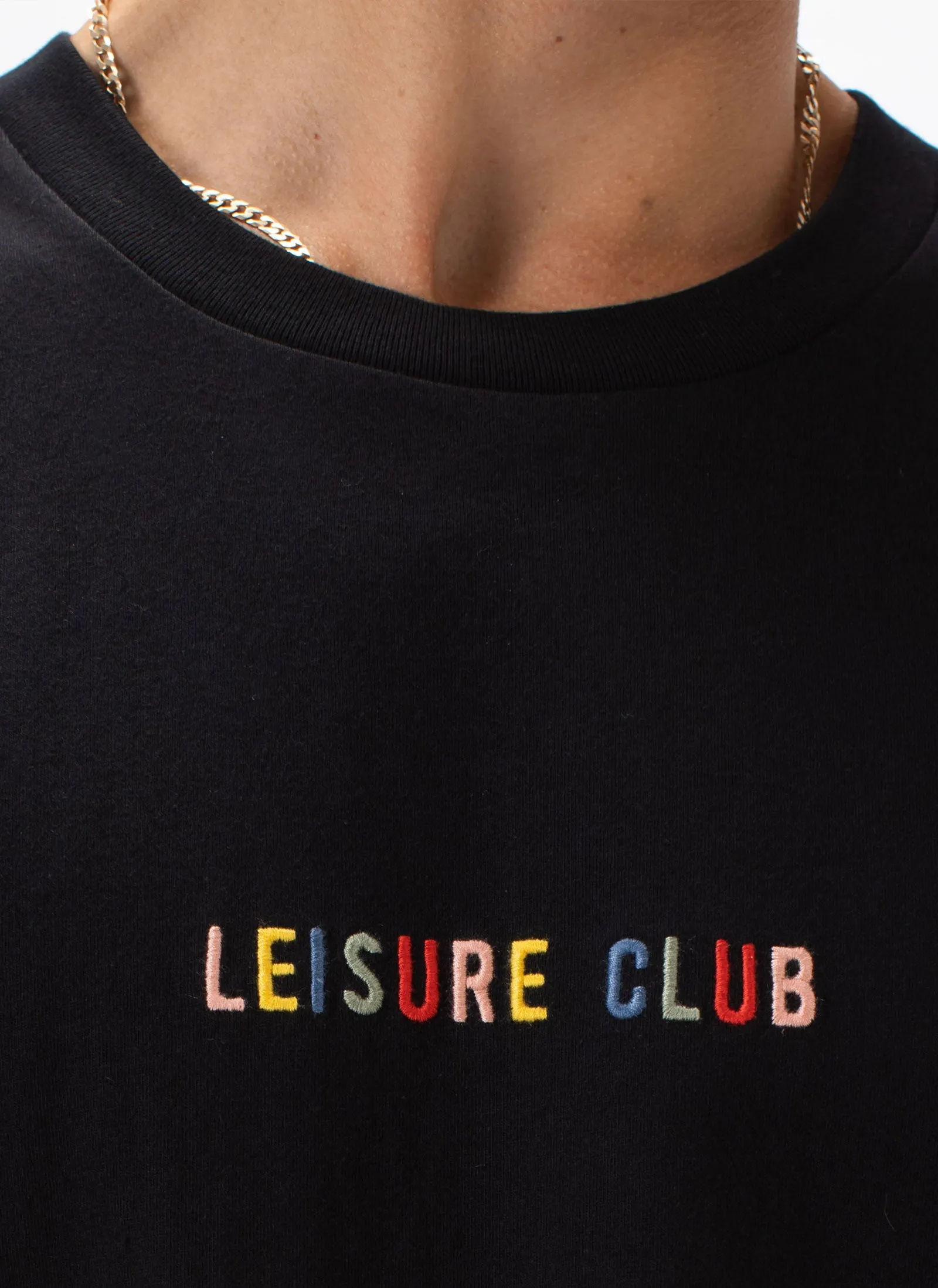 Leisure Micro Tee Black