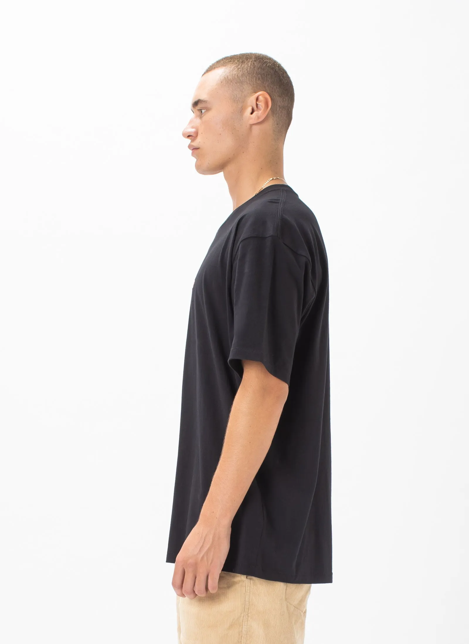 Leisure Micro Tee Black