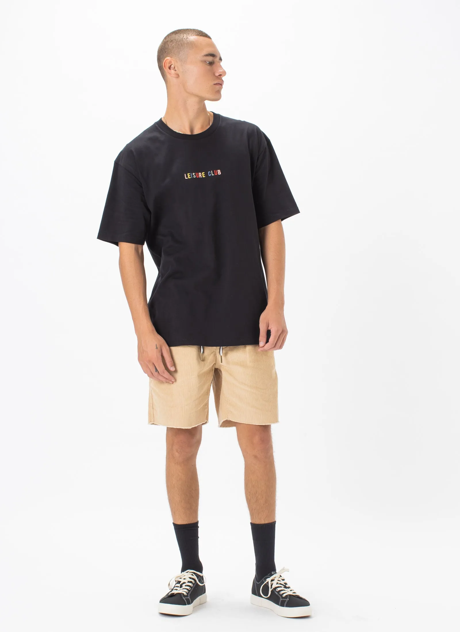 Leisure Micro Tee Black