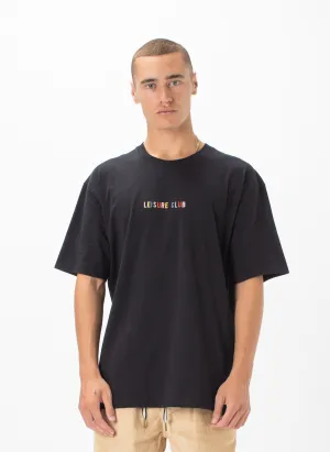 Leisure Micro Tee Black