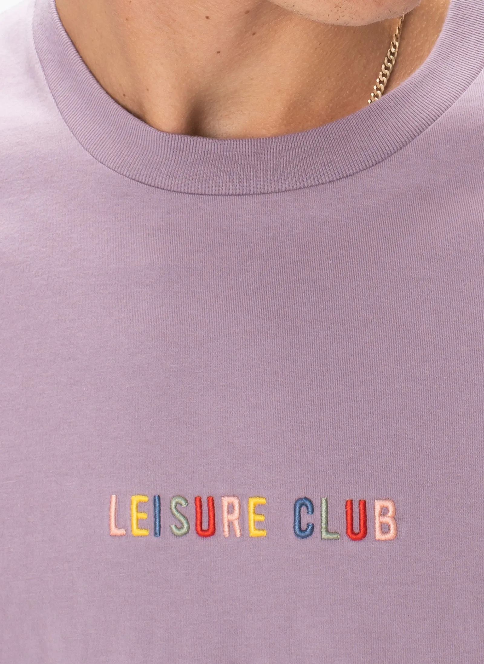 Leisure Micro Tee Lilac