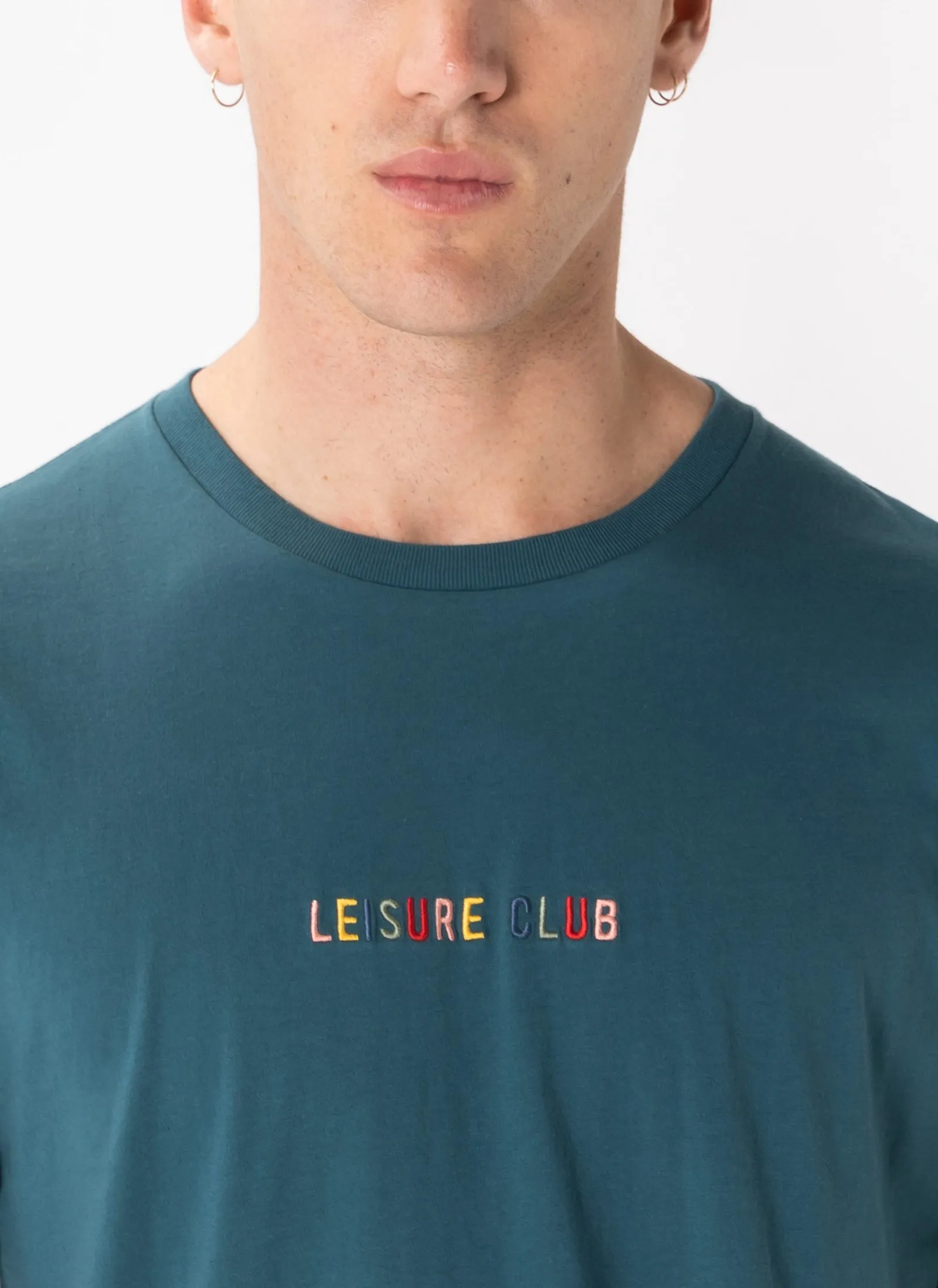 Leisure Micro Tee Teal