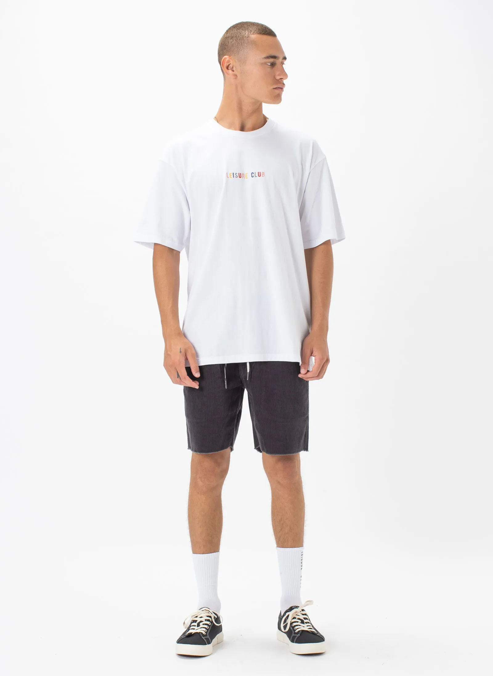 Leisure Micro Tee White