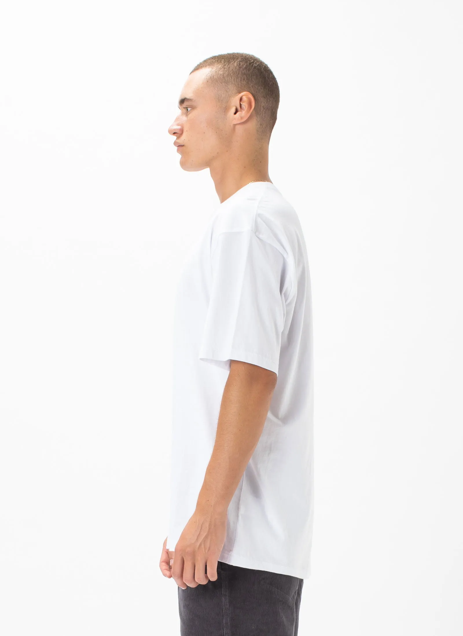 Leisure Micro Tee White