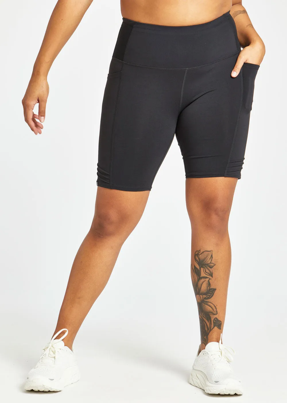 Long Pocket Jogger Shorts