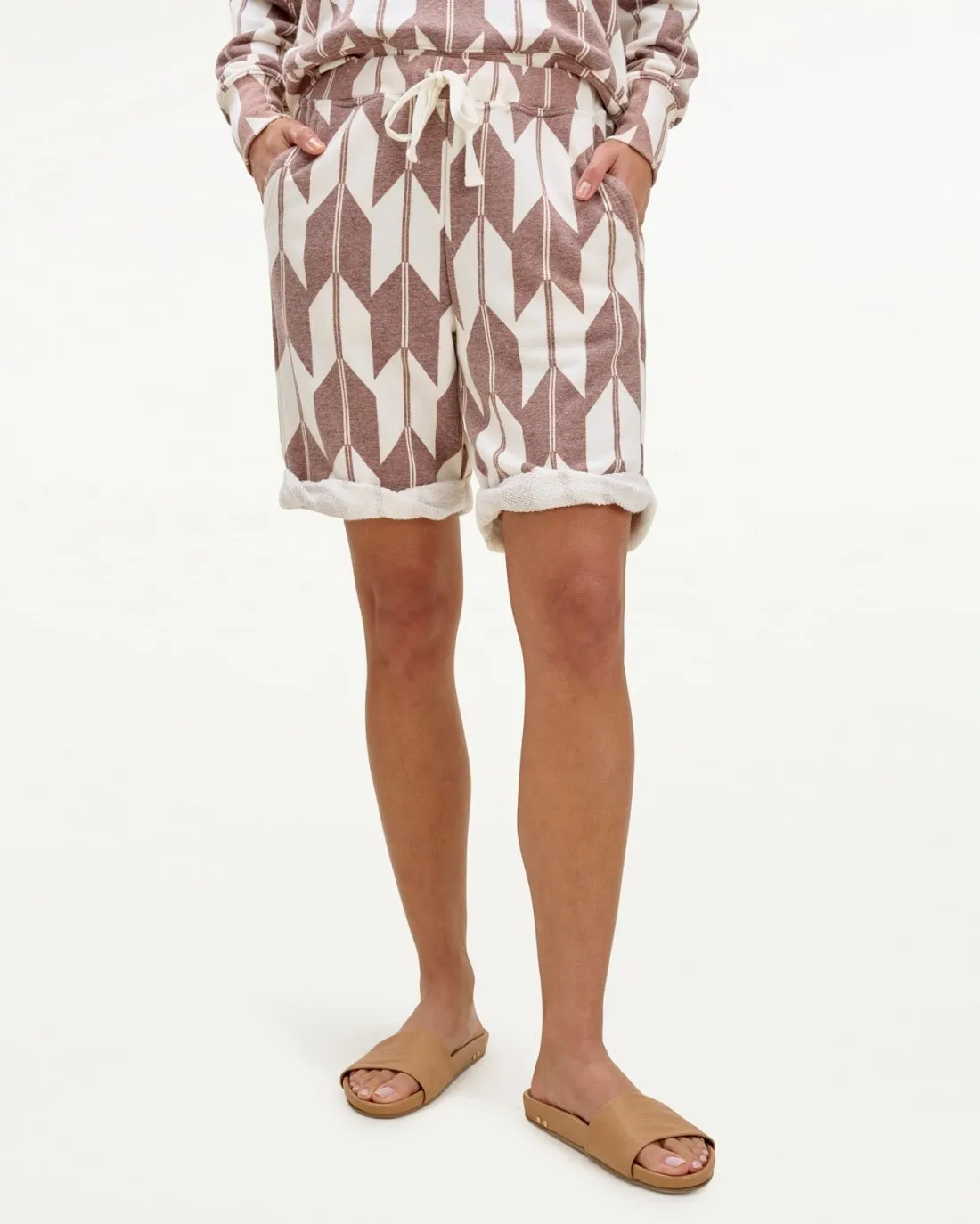 Mary Lawless Lee x Splendid Geo Print Bermuda Short